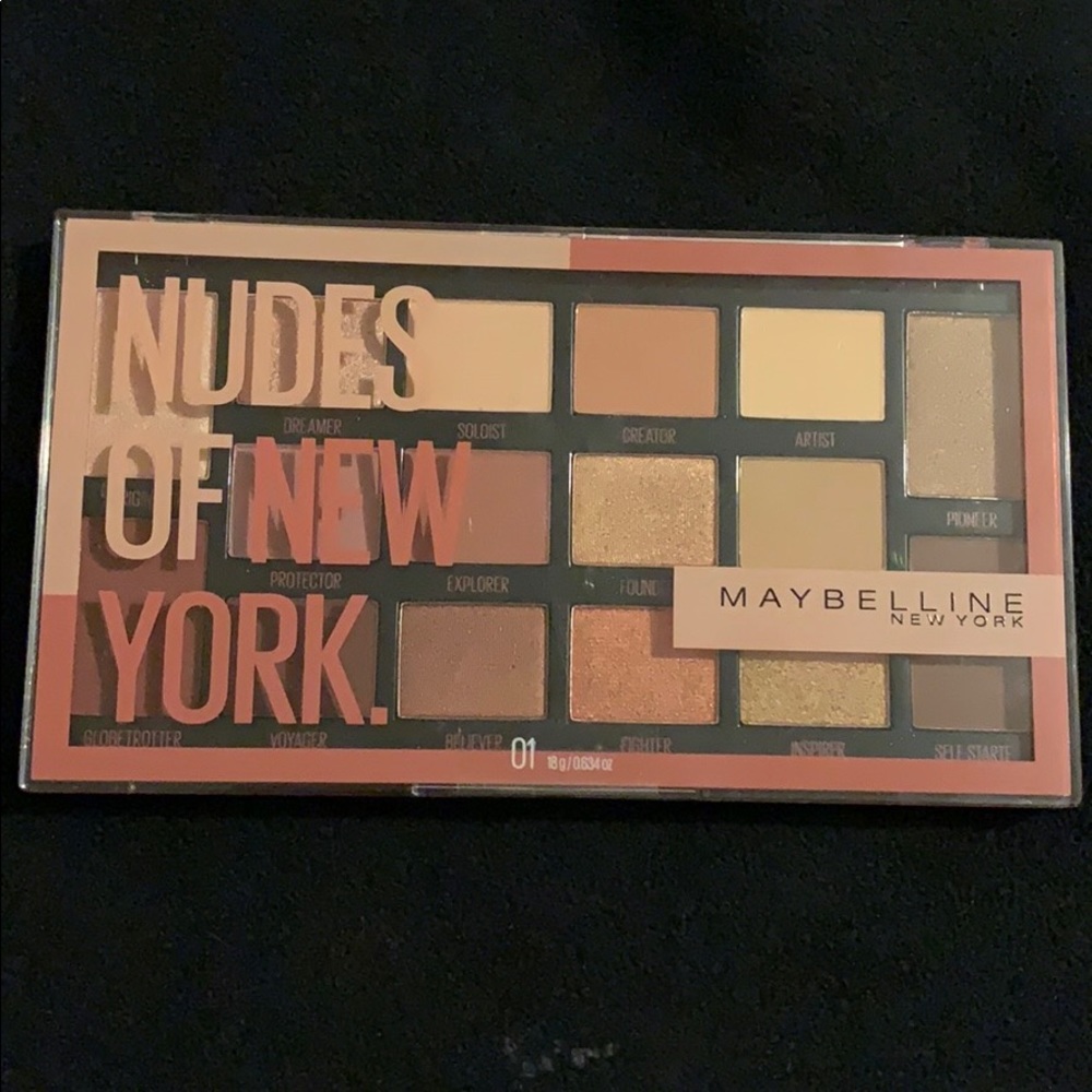 Maybelline Nudes of New York eyeshadow palette